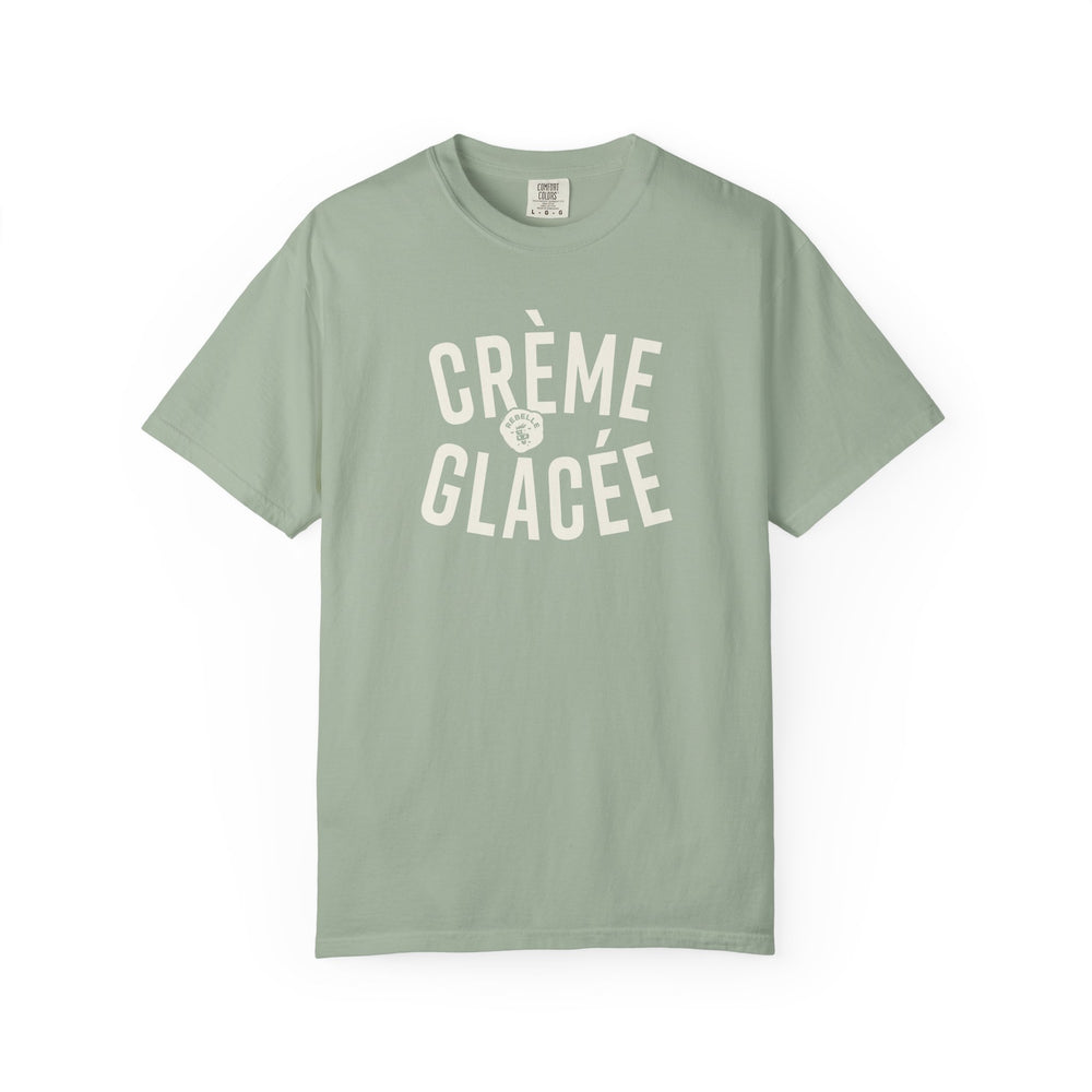 Crème Glacée Graphic T-Shirt — Vintage French Ice Cream Tee