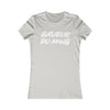 Women's Favorite Tee — 'Saveur du Mois' French Script T-Shirt