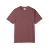 Rebel Life Tee — Minimal Script Front, Circular 'REBEL' Back Graphic