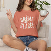 Crème Glacée Graphic T-Shirt — Vintage French Ice Cream Tee