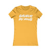 Women's Favorite Tee — 'Saveur du Mois' French Script T-Shirt