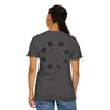 Rebel Life Tee — Minimal Script Front, Circular 'REBEL' Back Graphic