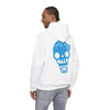 Skull Ice Cream Hoodie — Blue Skull Cone Graphic Sweatshirt