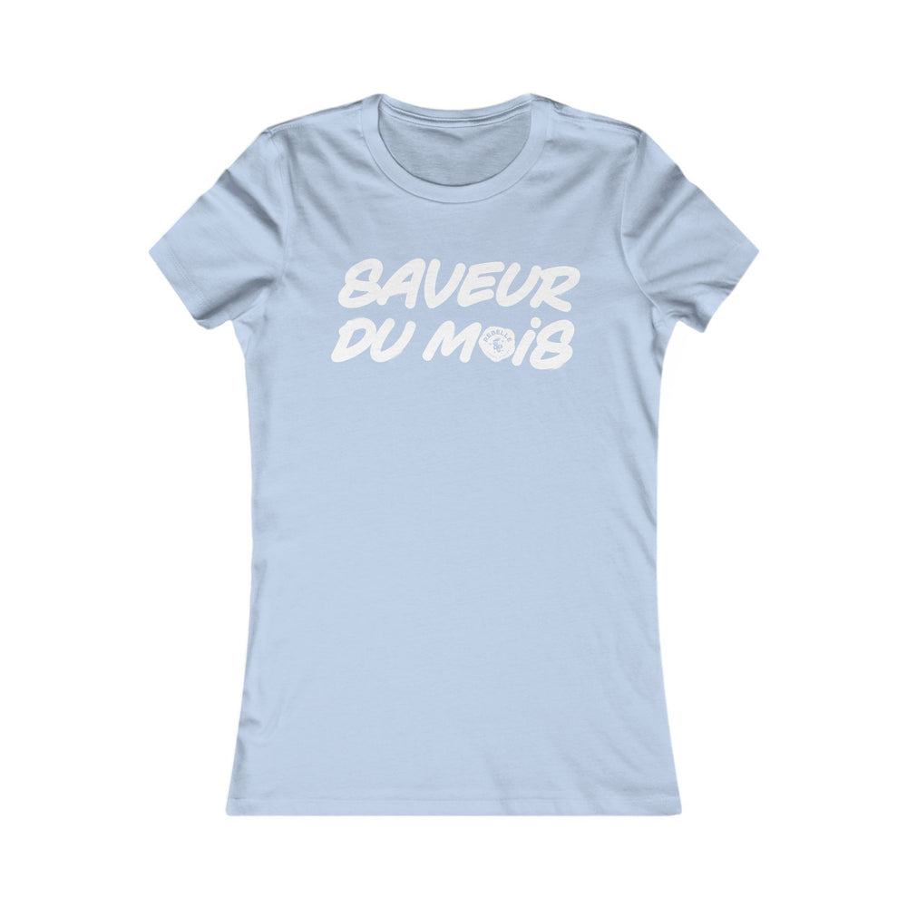 Women's Favorite Tee — 'Flavor of the Month' French Script T-Shirt