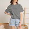 Rebel Life Tee — Minimal Script Front, Circular 'REBEL' Back Graphic