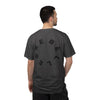 Rebel Life Tee — Minimal Script Front, Circular 'REBEL' Back Graphic