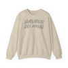 Crewneck Sweatshirt — "Saveur du Mois" French Script Cozy Pullover
