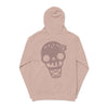 Skull Ice Cream Hoodie — Pigment-Dyed Pullover for Streetwear