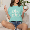 Crème Glacée Graphic T-Shirt — Vintage French Ice Cream Tee