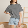 Rebel Life Tee — Minimal Script Front, Circular 'REBEL' Back Graphic