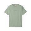 Rebel Life Tee — Minimal Script Front, Circular 'REBEL' Back Graphic
