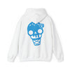 Skull Ice Cream Hoodie — Blue Skull Cone Graphic Sweatshirt