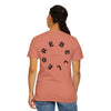 Rebel Life Tee — Minimal Script Front, Circular 'REBEL' Back Graphic