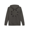 Pigment-Dyed Hoodie — 'Rebel Love' Circular Back Print