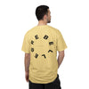 Rebel Life Tee — Minimal Script Front, Circular 'REBEL' Back Graphic