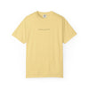 Rebel Life Tee — Minimal Script Front, Circular 'REBEL' Back Graphic