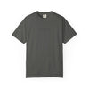 Rebel Life Tee — Minimal Script Front, Circular 'REBEL' Back Graphic