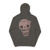 Skull Ice Cream Hoodie — Pigment-Dyed Pullover for Streetwear